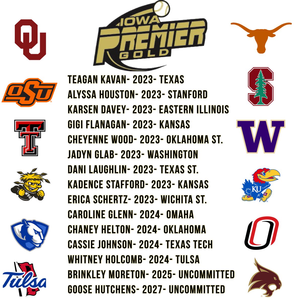 GETTING EXCITED! This Squad!  Iowa Premier 18U National-Dickel is getting pumped up for the summer!  
SCHEDULE Released!  Top Stages in the Country...for one of its Top teams!
#eyeontheprize #IPFLIFE <a href="/thealliancefp/">The Alliance Fastpitch</a> <a href="/ExtraInningSB/">EXTRA INNING SOFTBALL</a>