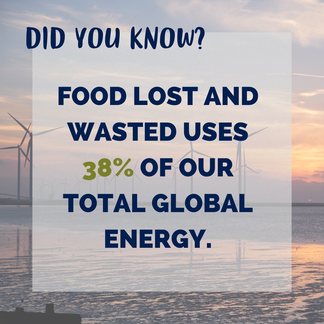 #FoodWastePreventionWeek 

When we toss out food, we're also tossing out the energy used to make that food and we're creating a need to use more energy to dispose of that waste.

#preventfoodwaste
#preventenergyloss
#SaveThePlanet