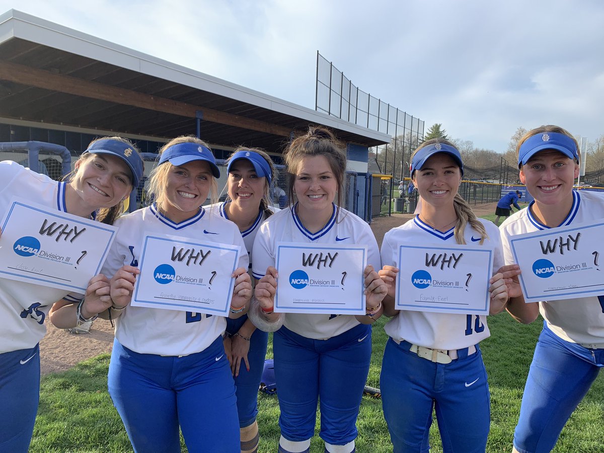 It’s #D3week! We asked our student-athletes “Why D3?” and here is what they answered.
▪️Invested faculty
▪️Close-knit, family feel 
▪️Small classes
▪️Supportive alumni
▪️Competitive athletics 

This week, we celebrate the positive impact of our incredible student-athletes! #ICSB