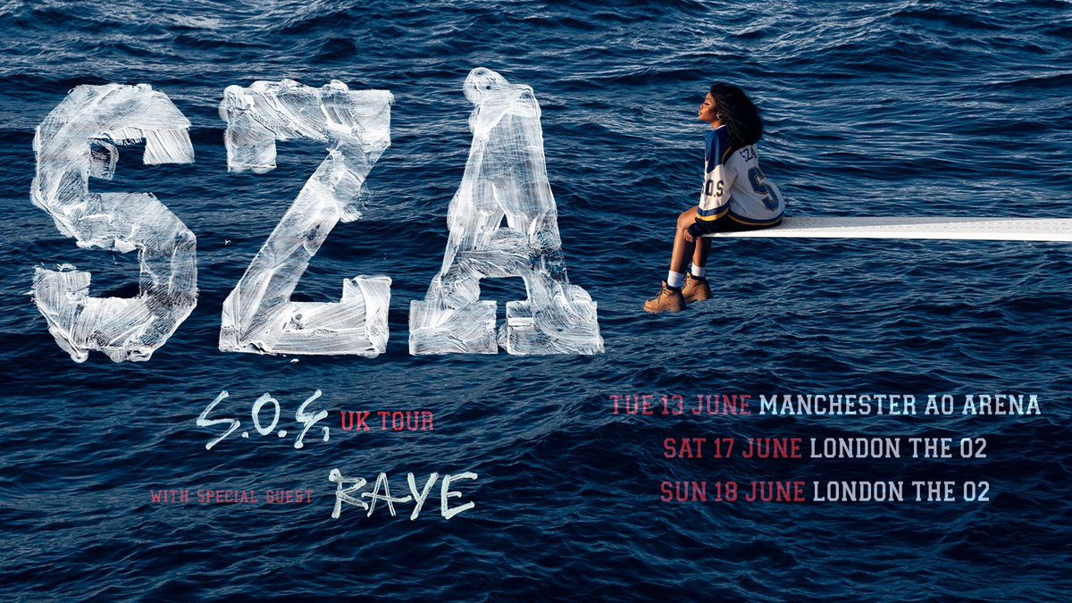 We’re excited to hear that @sza will be bringing her tour to the UK in June! Tickets are out on Friday - will you be there?