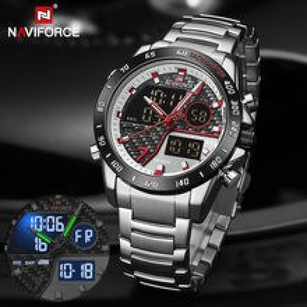 TheIMRealm's tweet photo. #extremewatches NAVIFORCE Men Watch with LED Digital Steel Strap and Waterproof https://t.co/eULQ1tXwGW https://t.co/ZC5O9v3A08