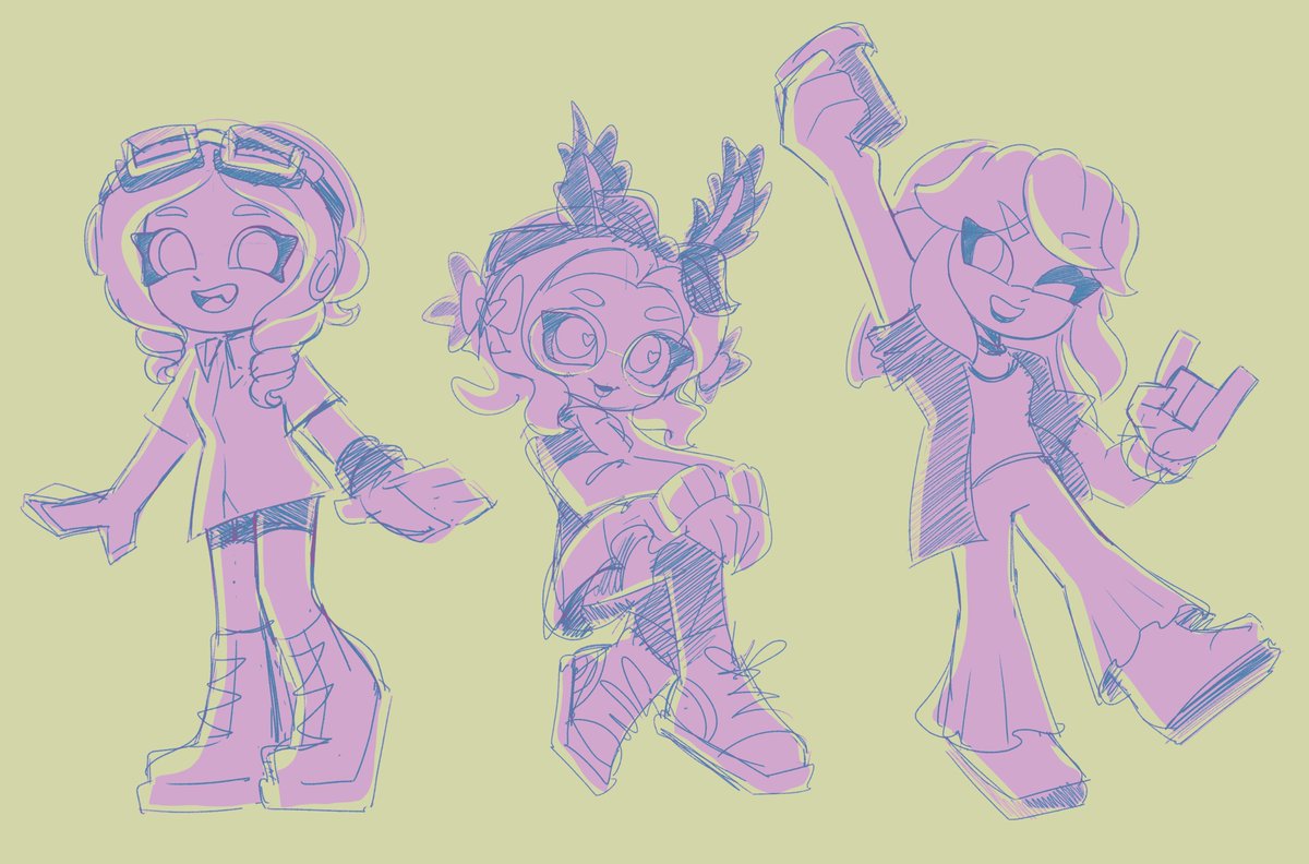 BipBipps's tweet photo. These ocs are rad⭐!!! https://t.co/xyeXh26d6F