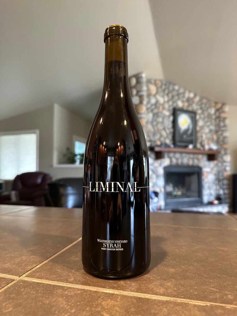 WriteforWine's tweet photo. 2018 @liminalwines High Canyon Syrah WeatherEye Vineyard is stunning, silky and smooth, with depth, balance, textured flavors and a finish that goes on and on. A special wine from the @avenniawinery team. @Wa_State_Wine @nwwinereport @owenbargreen @vino_sphere @SustainableKW https://t.co/1Fgoih9pO1