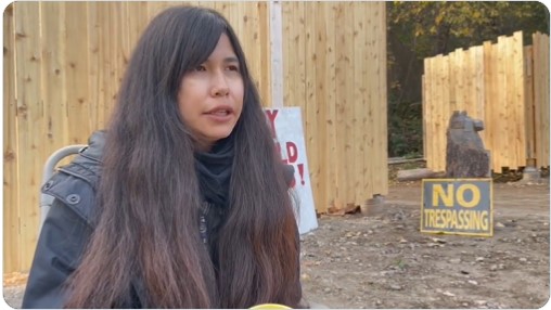 PBIcanada's tweet photo. This Sunday! Hear Wet'suwet'en land defender Jocey Alec speak about the RCMP community-industry response group (C-IRG) and the growing call for the abolition of this controversial unit that suppresses land defence struggles. Register now at https://t.co/2ewxjmvtM5 #AbolishCIRG https://t.co/vkKmMGVDoU