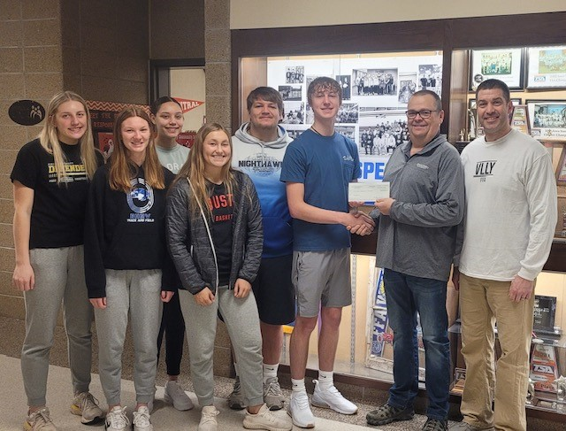 TC_Implement's tweet image. A donation Check to the Rock Valley, IA FFA, made possible by our February Parts Special + our customers! @RockValleyComm1 @TC_Implement #ffasupporters #RockValley #NationalFFA #agriculture #plant23 #FFAProud #tcimplement #farming #FFAProud @NationalFFA @iowaffa @IAFFAFoundation