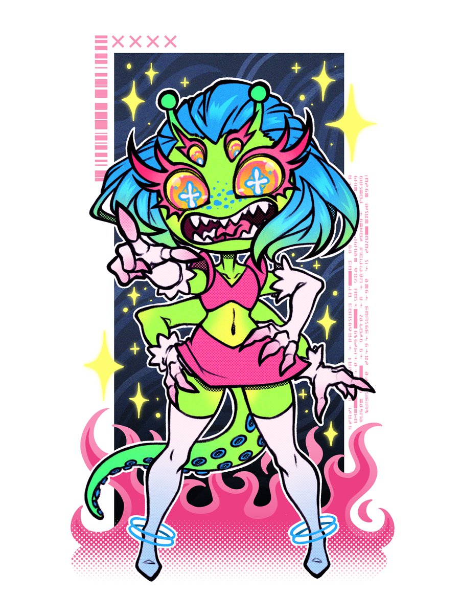 venomfencer's tweet photo. Ayo #PortfolioDay 🍀 

I'm Tori, a 🇨🇦 illustrator, toy designer and painter!  I think doing more toy stuff would be neat, amazing even, so if you also do toys we should work together ✨

🎨https://t.co/JtyCZPQhXz
📷https://t.co/SA8fC5vEEA
✉️venomfencer@outlook.com https://t.co/TOkRsThDVx