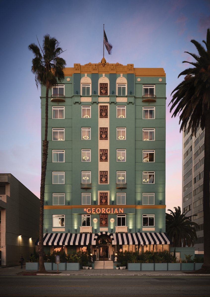 Congratulations to Santa Monica Art Deco Hotel <a href="/GeorgianHotelSM/">The Georgian Hotel</a> for re-opening its doors last Monday. HLW is thrilled to have worked on this project with our partner Fettle Design for our client BLVD Hospitality. smdp.com/2023/03/27/geo…