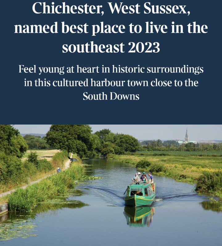 Chichester has been named as the ‘Best Place to Live in the South East of England’ in the annual <a href="/thetimes/">The Times and Sunday Times</a> Best Places to Live guide and we couldn’t agree more! 

We're so proud to have offices in the beautiful city of #Chichester as well as #Alton and #Petersfield.
