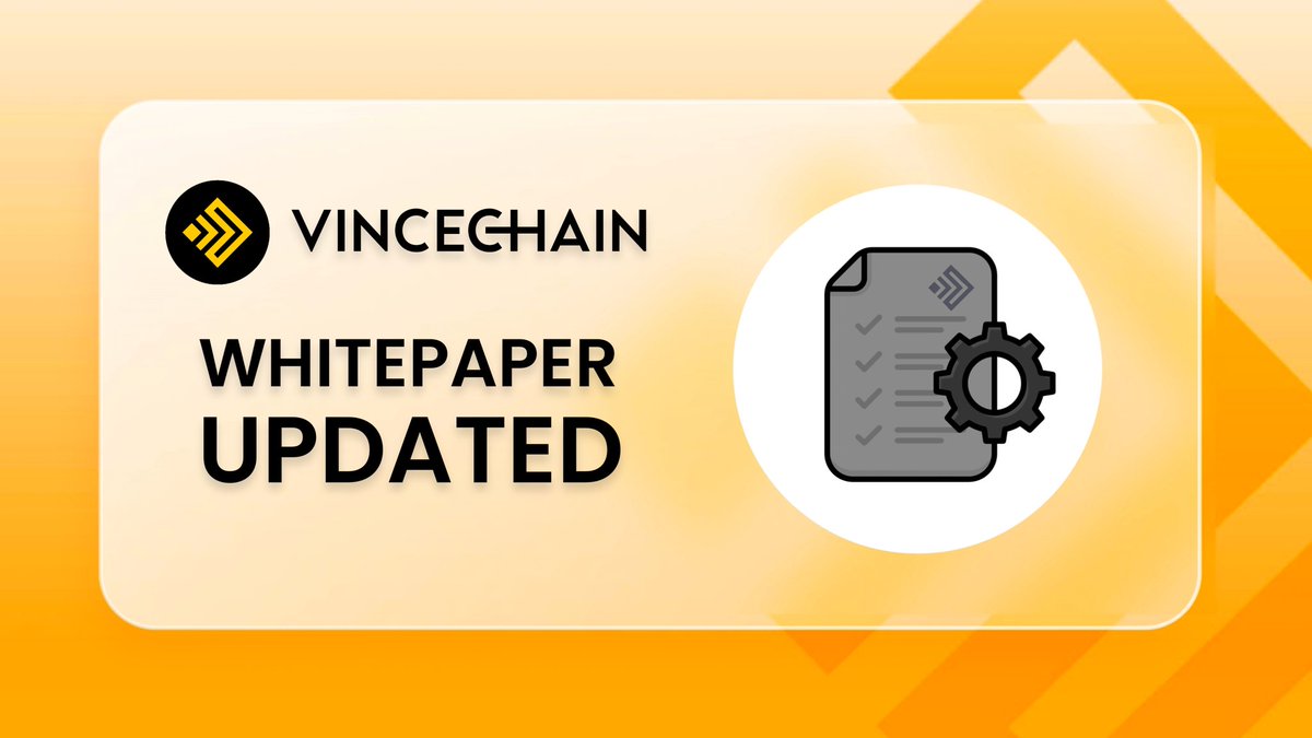 Exciting news! Vincechain has just updated its technical documentation, providing developers with even more comprehensive resources to build on our Chain.Check it out now! 👇👇
vincechain.gitbook.io/vince-chain-do…