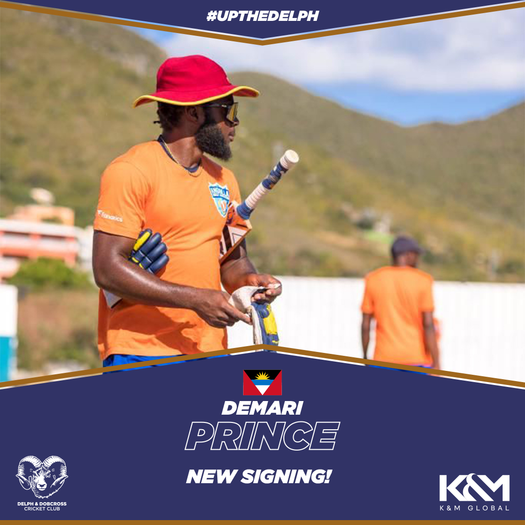 UK Passport-holding West Indian Demari Prince will take the wicket keeping gloves for the first team next season and will add steel to the upper order. The club would like to welcome Demari to HQ and look forward to seeing him in action.

Read more: delphcricket.co.uk/blog/new-glove…