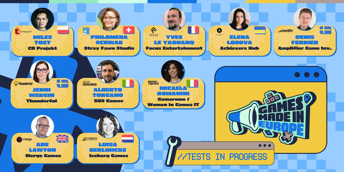 Games Made in Europe #GMIEU23 tweet media