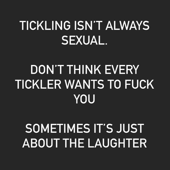 TicklesForFun's tweet photo. Very true

#ticklefetish❤️👣 #ticklefeetfetish #ticklingfeet👣 #ticklingfeetisfun #ticklingisfun #ticklerp https://t.co/BpACkN7NYP