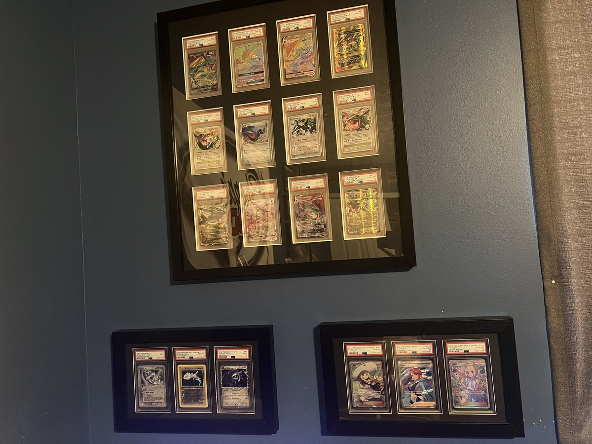 Leamonhead 🍋 on Twitter "Finished my graded Pokémon card displays! 😁"
