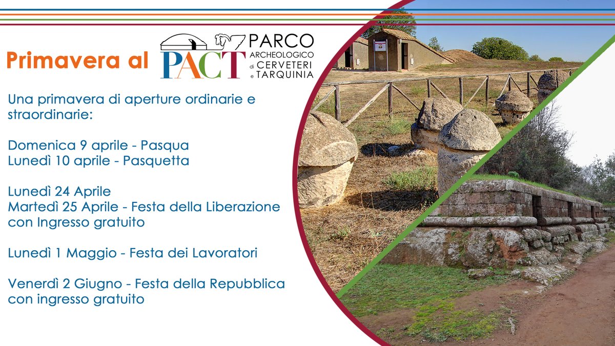 PACT Parco Archeologico di Cerveteri e Tarquinia tweet media