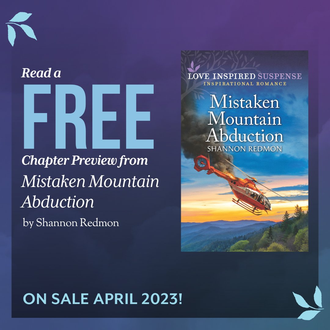 Looking for your next Love Inspired Suspense read? Read a FREE chapter preview from MISTAKEN MOUNTAIN ABDUCTION by <a href="/shannon_redmon/">Shannon Redmon</a>:  bit.ly/41eqDEh
