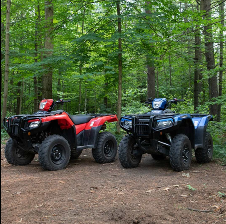 Out for a quick ride, a long day of work, or an all day adventure - Honda ATV's are designed with your comfort in mind...the the end of the day is just as enjoyable as the start.

In stock and ready to ride!

#Honda