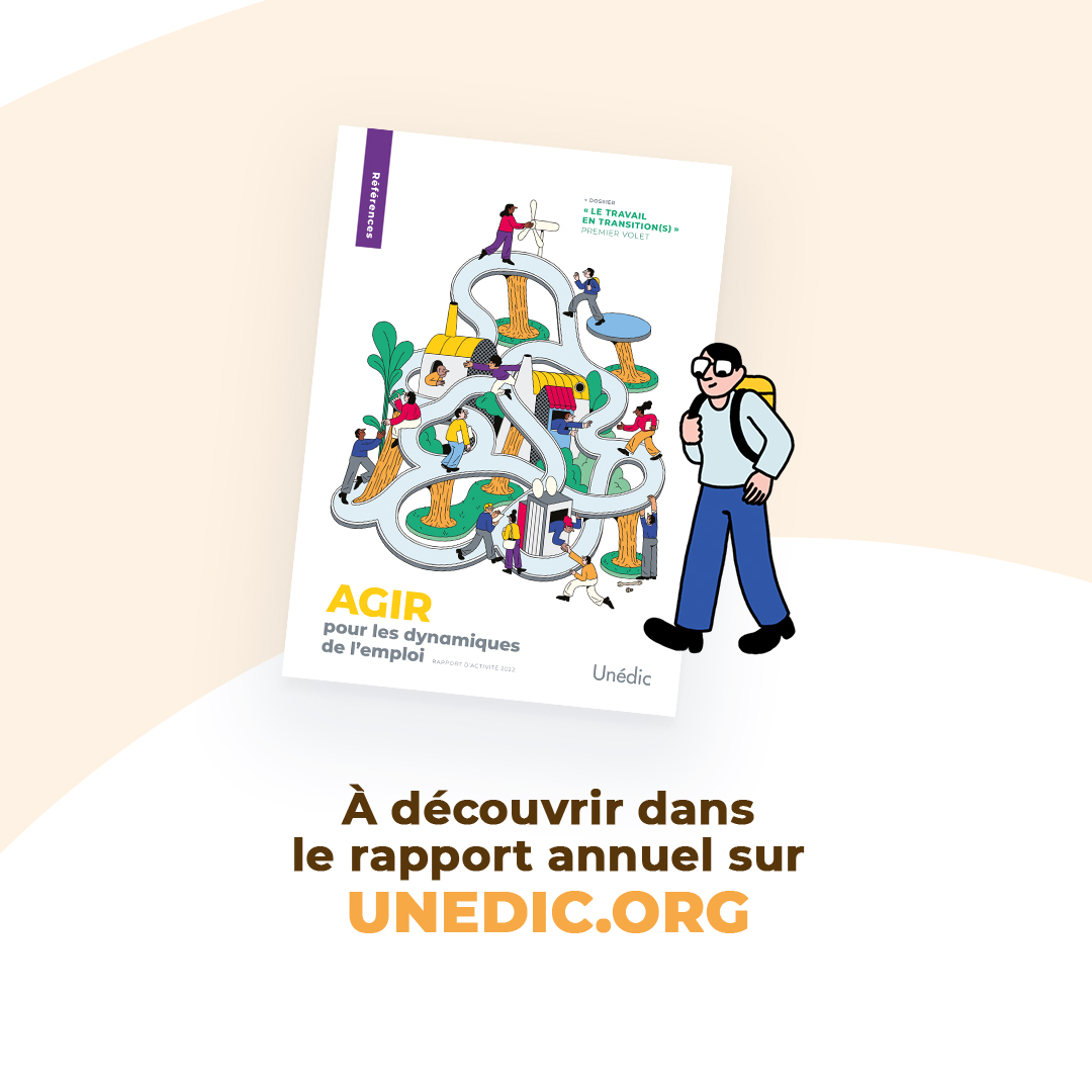 unedic's tweet photo. 📰Les mutations du #travail ont un impact sur les profils des #allocataires de l’Assurance chômage !

🎯Notre mission : veiller en permanence à décrypter, anticiper, réagir rapidement pour une gestion au plus juste de l'#AssuranceChômage.

A découvrir dans notre rapport annuel ⤵️