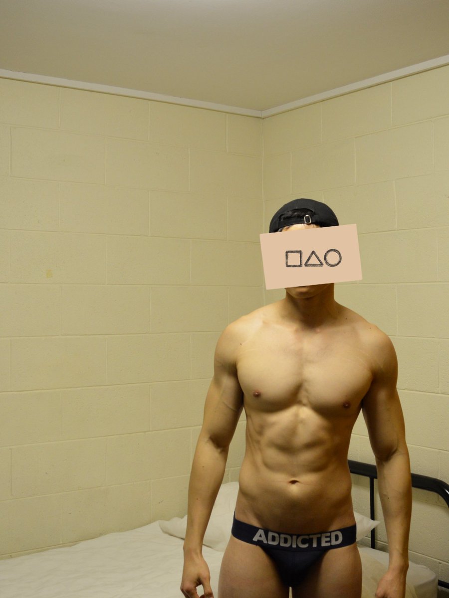 Thought I'd show y'all what post-gym me with jocks looks like