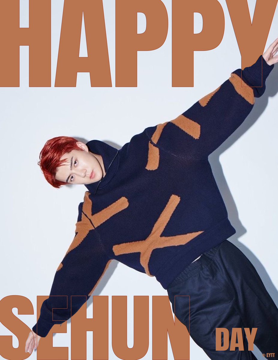 exolyoutubeteam's tweet photo. EYTT wishes the warmest birthday to our beloved Sehun~ 

We will always be together 🧡

#30thSpringWithSEHUN
#HappySEHUNDay
#세훈이의_30번째_봄바람
@weareoneEXO #EXO #SEHUN https://t.co/j59OYPGCwg