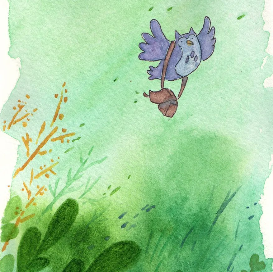 graphisteborgne's tweet photo. Hey, #PortfolioDay ! I'm a french illustrator who make a comic and watercolor illustrations ! https://t.co/kLXYuP2uLB