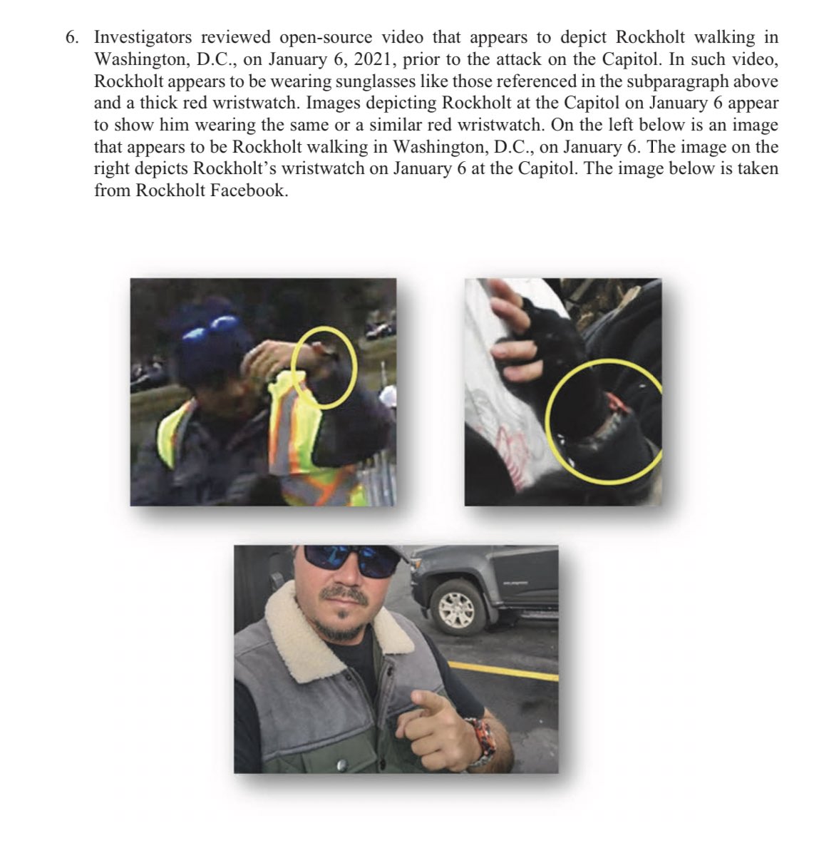 ryanjreilly's tweet photo. Florida Man Jonathan Rockholt of the Jan. 6 “B-Squad” is currently pleading guilty to charges of civil disorder and theft of government property, admitting that he was in the lower west tunnel with fellow militia members and that he stole a police shield worth $256. https://t.co/yUg4X4T5xv