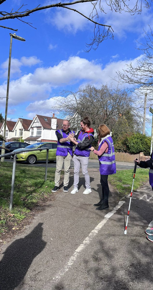 Signforthoughts's tweet image. We Deafblind train in all weathers. After all, we are training up the future Deafblind communicator guides….
Why not join us this autumn 2023 at Sign for Thoughts for Deafblind level 2? We’d love to welcome you to our training centre. #deafblindtraining #deafblindcourses