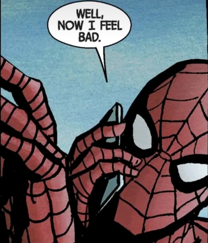 _friieda_'s tweet photo. aveces siento que somos spiderman y yo contra el mundo https://t.co/GqotN21eMt