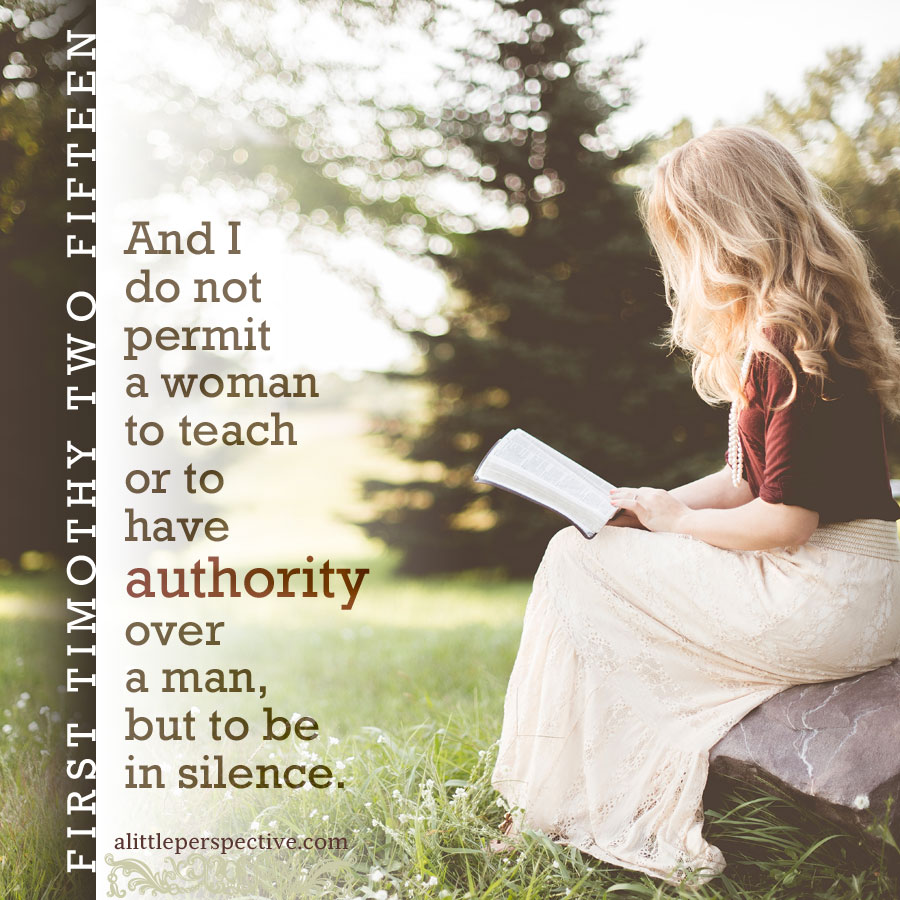 Christine982Mil's tweet image. THREAD:
And I do not permit a woman to teach or to have authority over a man, but to be in silence. 1 #Timothy 2:15 #TimothyPastorals
1 Timothy 2:9-15 #ChiasticStructure and Gentile cultural background: alittleperspective.com/1-timothy-2/
...