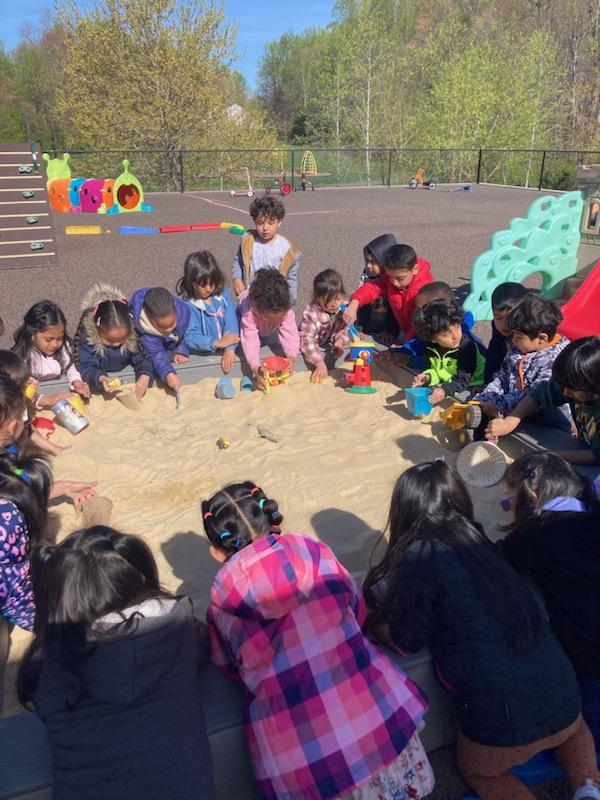 Surprise, we have a new sandbox! <a href="/CESMiniCougars/">Cougar Elementary</a> #connect