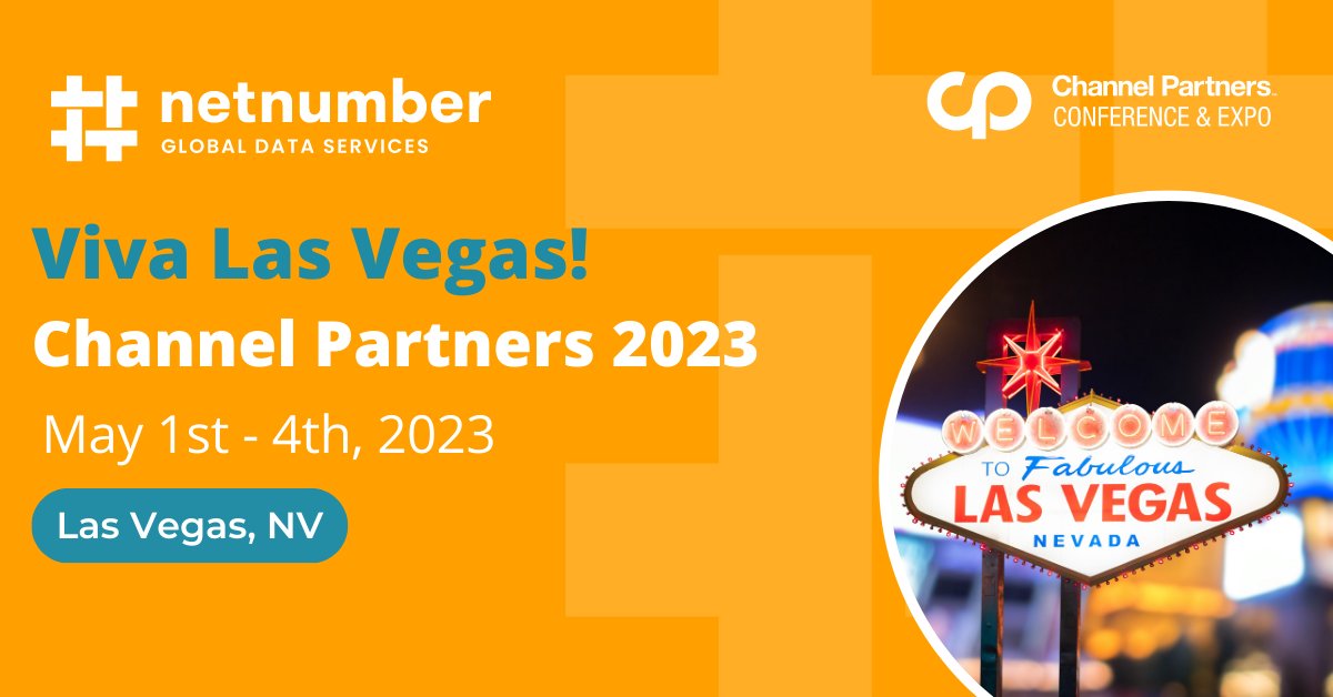 NetNumber's tweet image. 🎰Join us at one of the most anticipated events of the year! Channel Partners is just days away. Book a meeting here: 
hubs.ly/Q01KYCsd0
#channelpartners #telecomchannel #partnerships