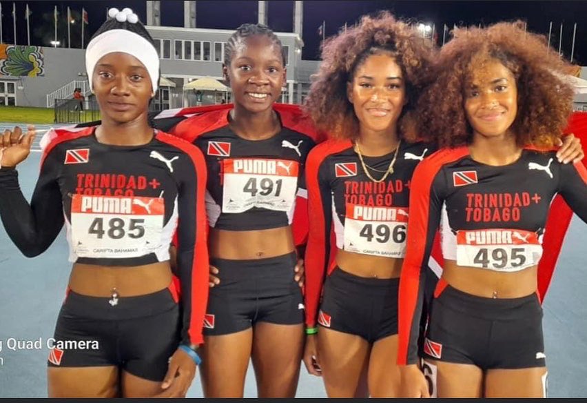 sanaafrederick_'s tweet image. My first Carifta, what a honor to represent Trinidad &amp;amp; Tobago. Thank you for all the love and support. Looking forward to representing TTO in many more meets 🇹🇹

100 -🥉
200- 🥇
4x1 &amp;amp; 4x4 -🥈
