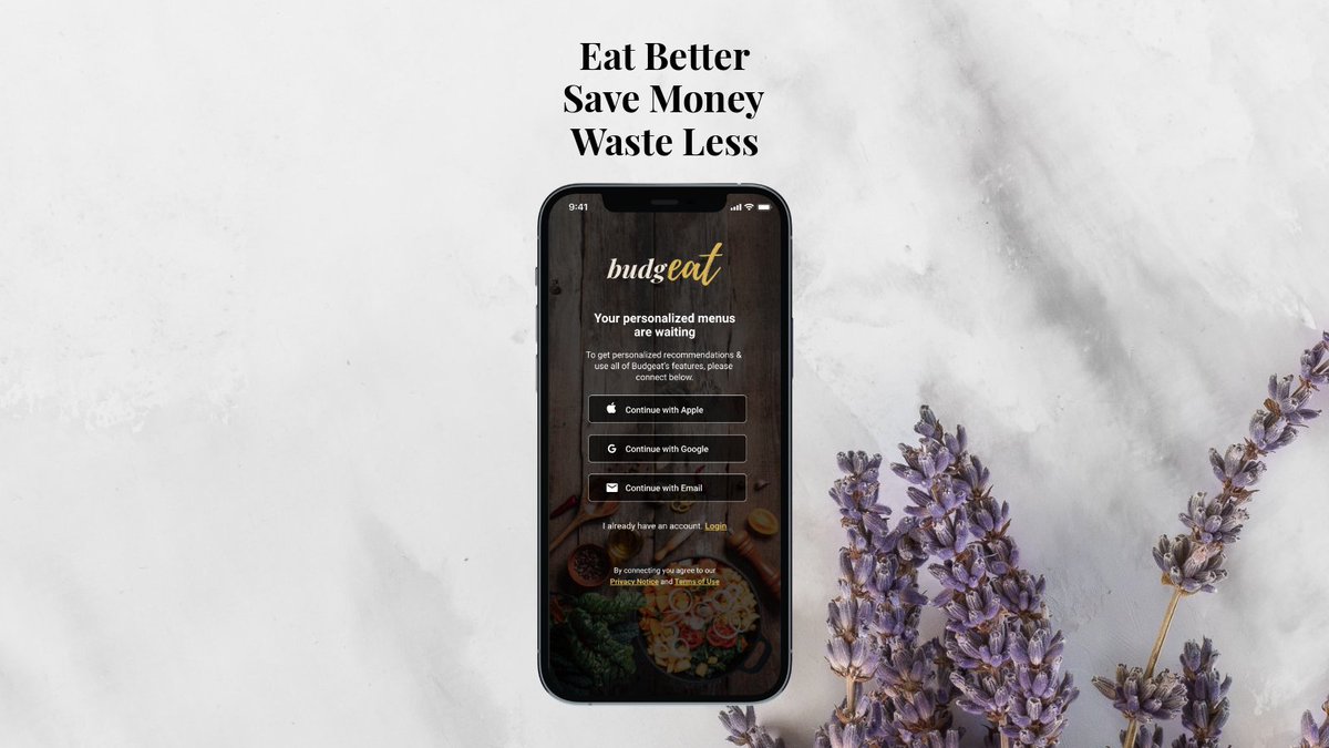 budgeatapp's tweet photo. Introducing Budgeat, the ultimate digital kitchen assistant!

Download the Budgeat app now and start cooking smarter today!

 #waronwaste #foodwastepreventionweek #choosebudgeat #foodlover #eatsmarter #mealprepping #eateateat #lovecooking #brunchrecipes #stopwaste  #foodie https://t.co/C07PXEn9aU