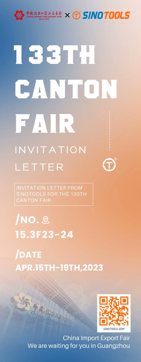 sinotools1's tweet photo. Dear friends,
We are Chinese manufacturer of #handtools like #Pliers,Screwdrivers,Hammers,Toolset,etc.

Welcome to visit us at 133rd #Canton Fair.
Booth number:15.3F23-24
Date:APR.15th-19th,2023

Best Wishes
Hebei #Sinotools Industrial Co., Ltd.

https://t.co/BxFZ0ttbip https://t.co/ov0ZjnDuB3