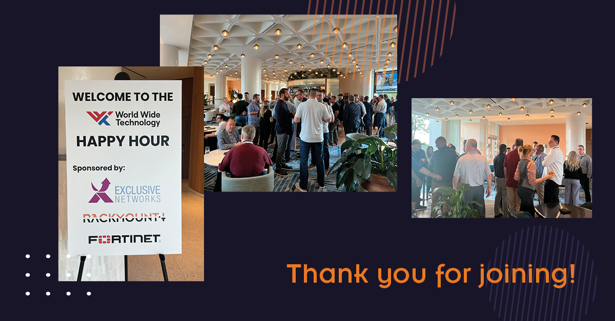 RackmountIT's tweet photo. Thank you for joining the Happy Hour last week at the Fortinet Accelerate. It was sponsored by https://t.co/n9PIFMp2Nd, Fortinet and Exclusive Networks.
We had a blast! π
#RackmountIT #Fortinet #ExclusiveNetworks #FortinetAccelerate https://t.co/0wdTXJDFta