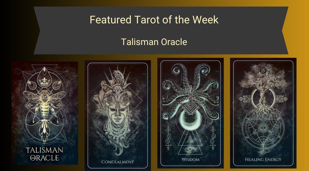 SedonaNewAge's tweet image. #FeaturedTarot - Talisman Oracle. Talisman Oracle can be used in two ways—as an oracle deck w/empowering messages &amp;amp; as a hands-on kit to craft your own talisman for manifesting desired outcomes in your life. Call to place an order: 928-282-2085 x10 #talisman #powerofintention