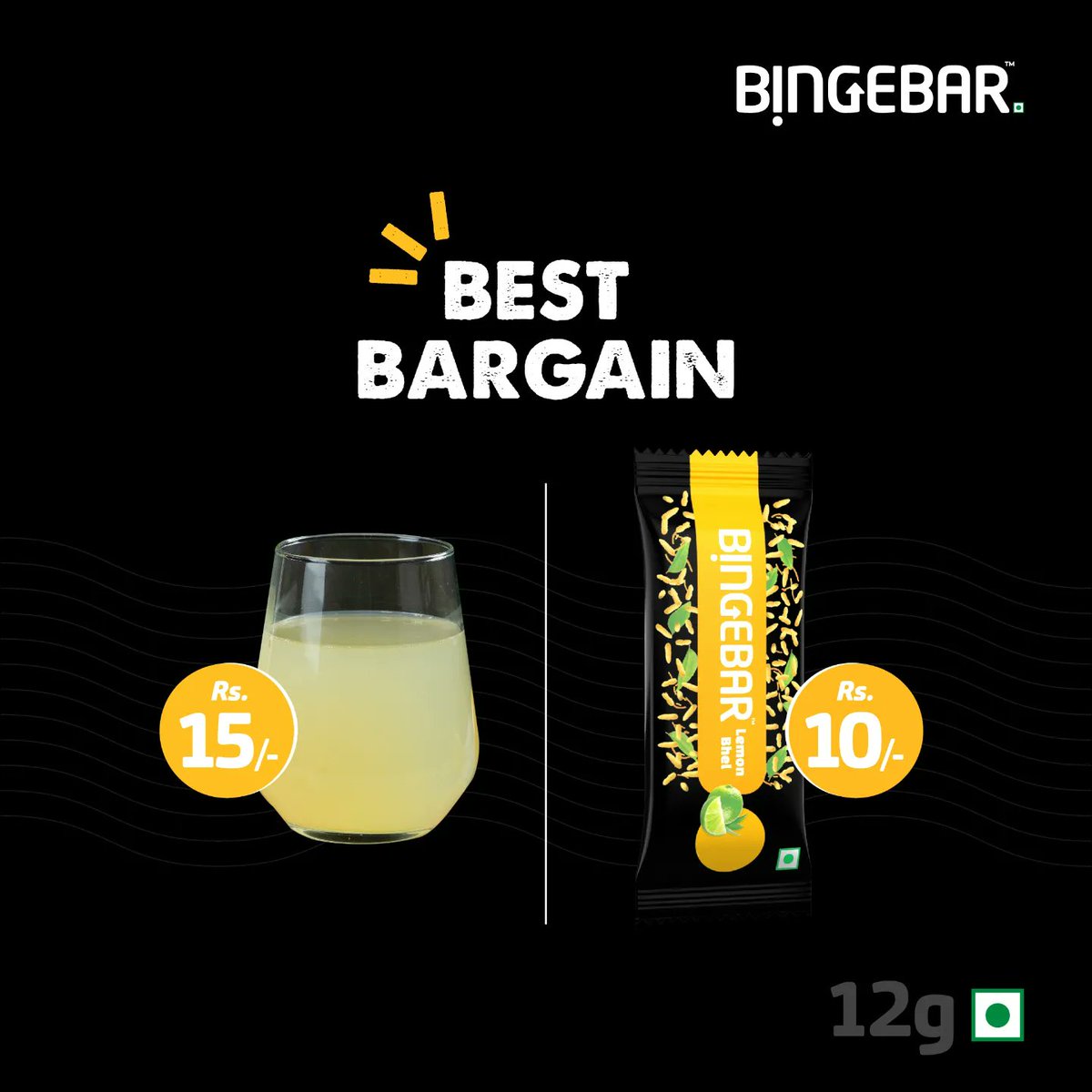 bingebar_'s tweet photo. Tasty, easy and reasonable! #Bingebar rules the club of small hunger snacks! 😎
#EkAur #Snacks #IndianSnacks #VadaPav #Chai #Lemonade #Pune #Maharashtra https://t.co/UpEkn8bync