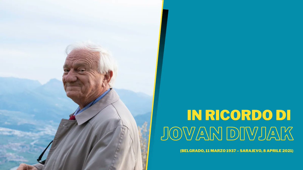 BalcaniCaucaso's tweet photo. L'8 aprile 2021 moriva Jovan #Divjak. Protagonista della difesa di #Sarajevo durante l’assedio e fondatore dell’associazione L’istruzione costruisce la Bosnia Erzegovina. Dall'archivio, testi e foto che avevamo ricevuto da chi lo aveva conosciuto https://t.co/ZjJ6Snun1H https://t.co/FgBLPUUfBF