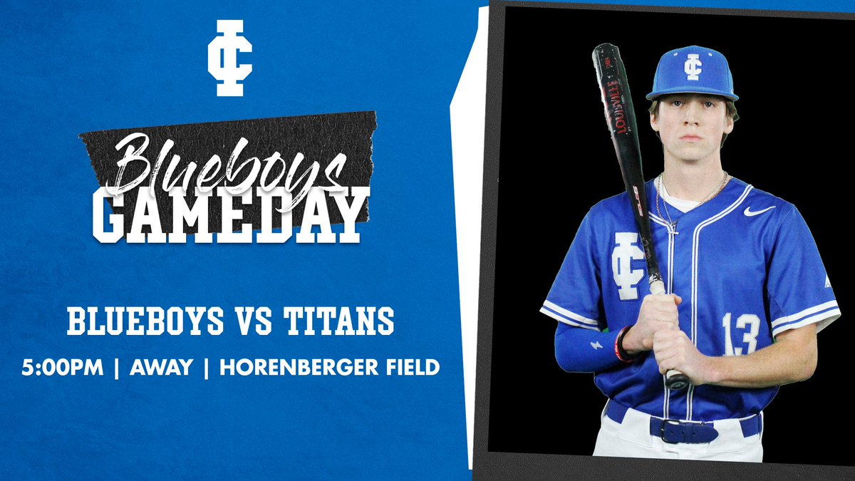 ⚔️ Illinois College @ Illinois Wesleyan
🚌Bloomington, IL
⏰5:00 PM
⚾️ Horenberger Field