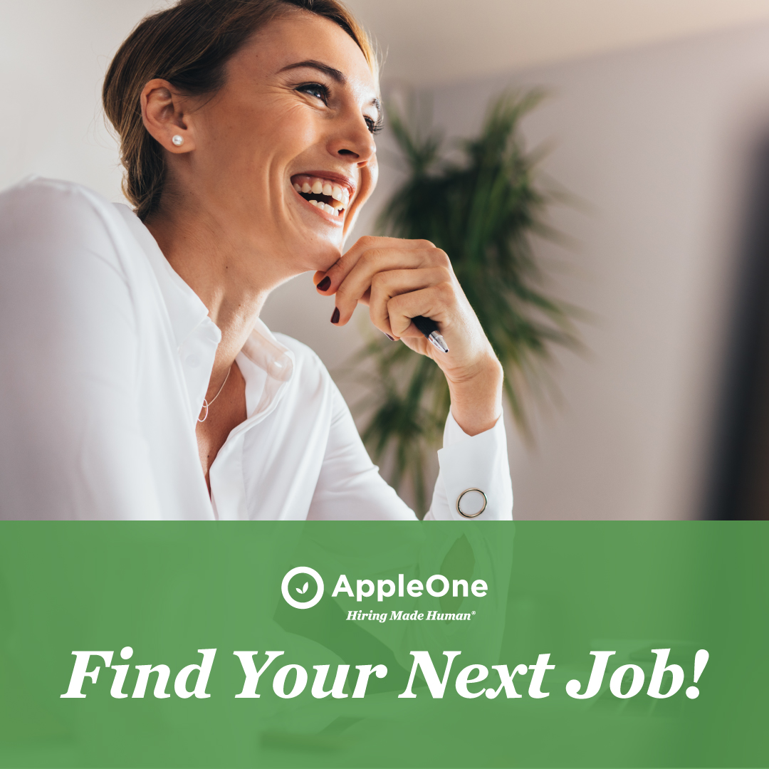 Ready to take the first step in your #jobsearch? AppleOne has thousands of jobs waiting for you. Visit appleone.com/Career_Seekers/