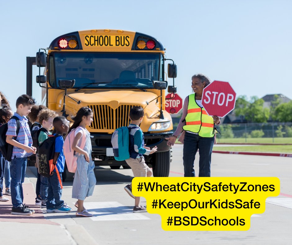 School Zone Safety: Be alert at all times. Keep your eyes and ears on the road and on what is happening around you. 

Learn more here: bit.ly/3GfpLr8
#WheatCitySafetyZones #KeepOurKidsSafe <a href="/CityBrandon/">City of Brandon</a> <a href="/BrandonMBSD/">Brandon School Division</a> #BSDSchools #BrandonMB #Brandon #BdnMB