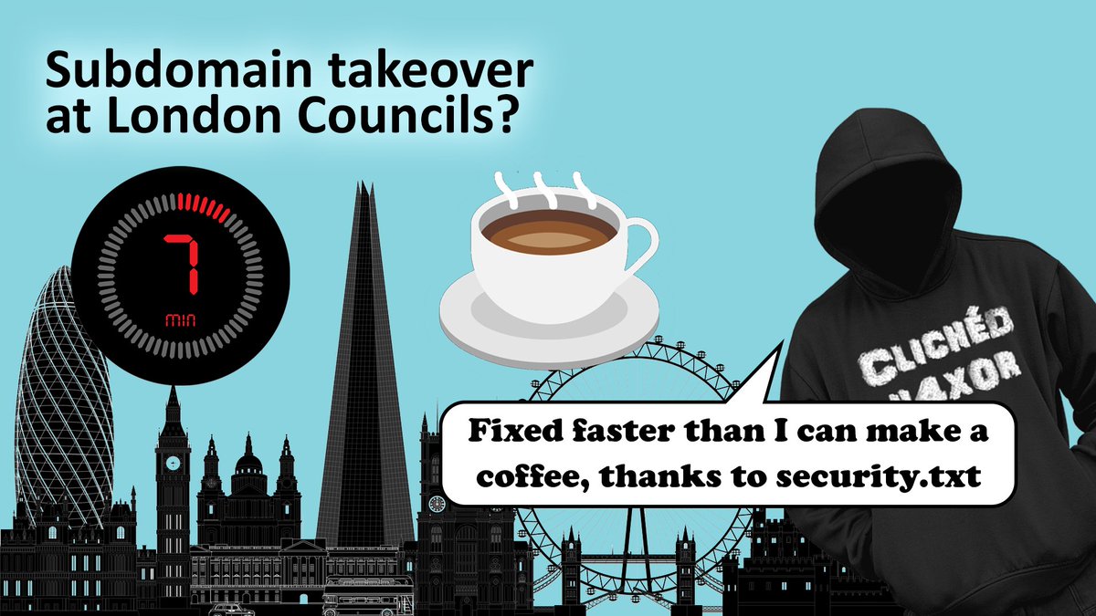 Pen Test Partners (@pentestpartners) on Twitter photo A tale of Google dorks finding subdomain takeovers plus why having a security.txt & a responsive security team are good news all round. London Councils & pirate books. Google dorking for subdomain takeovers. Thanks to our <a href="/OPSEC_failed/">Adam Bromiley</a>
pentestpartners.com/security-blog/…
#cybersecuritytips A tale of Google dorks finding subdomain takeovers plus why having a security.txt & a responsive security team are good news all round. London Councils & pirate books. Google dorking for subdomain takeovers. Thanks to our <a href="/OPSEC_failed/">Adam Bromiley</a>
pentestpartners.com/security-blog/…
#cybersecuritytips