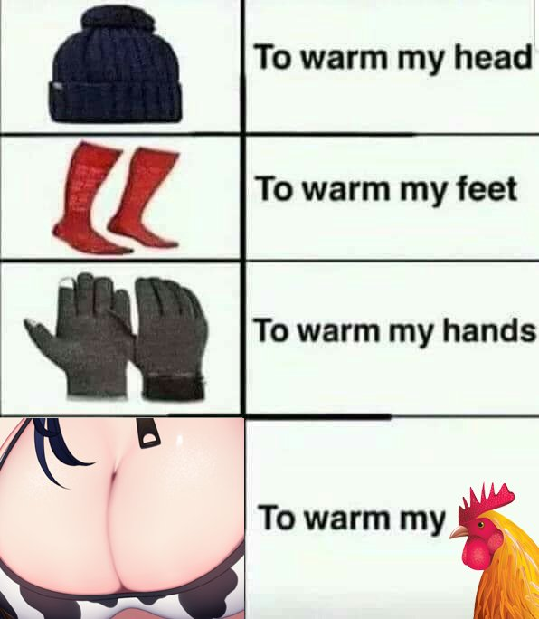 StimulatingLazy's tweet photo. Lisa can provide all of these if you are cold~ https://t.co/hKUwIvmL2M