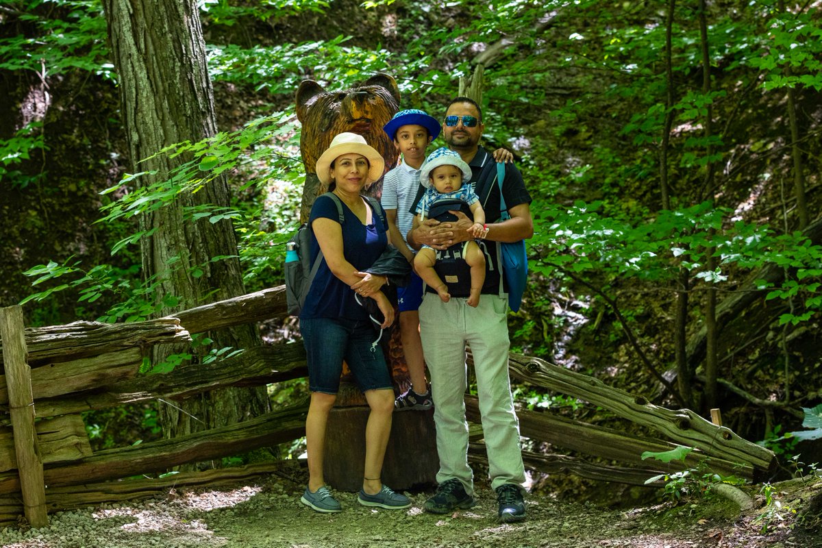 Did you know there are many wooden sculptures along our hiking trails? Keep your eyes peeled for them and see if you can find them all!