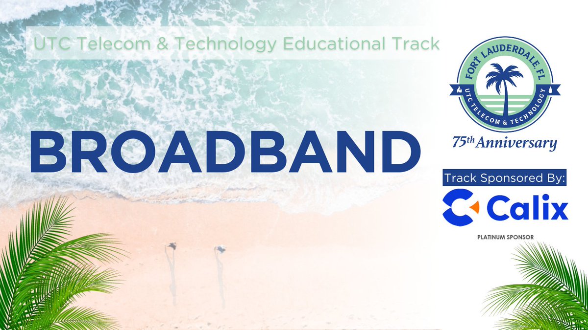 Just one of many, our #Broadband track offers a cross-section of the utility industry and their vendor partners in their work bridging the Digital Divide. #UTCTNT23

Learn more: loom.ly/MMkGYmY