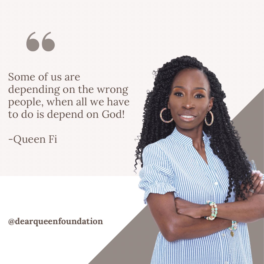 llc_dear's tweet photo. Depend on God #tuesdaywisdom #dearqueen #dependonGod https://t.co/E0fE2BQBtw