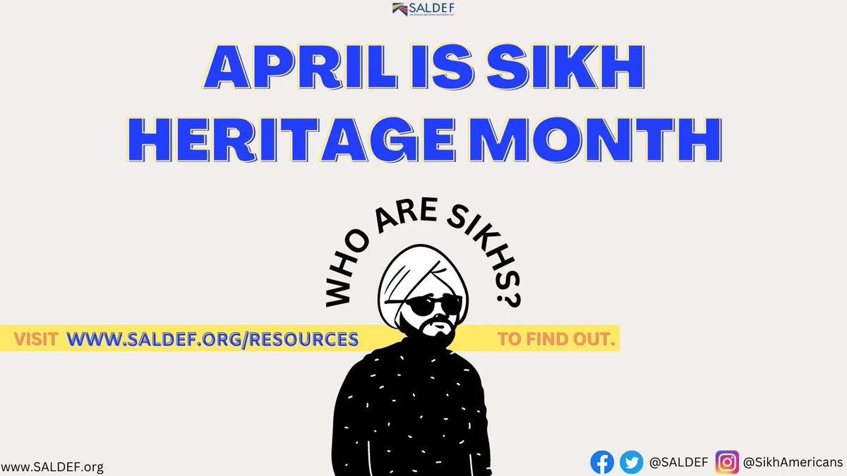 NCAPAtweets's tweet photo. Did you know that Sikhism is the 5th largest religion in the world? While there's
millions of Sikhs globally, many are still unaware of Sikh practices, beliefs, and customs. 

@SALDEF has created resources to educate the general public about Sikhs. Visit: https://t.co/qU0YuSDsVS https://t.co/ulzc8fnMf0