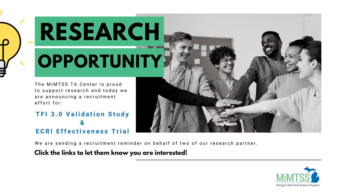 Michigan's MTSS Technical Assistance Center tweet media