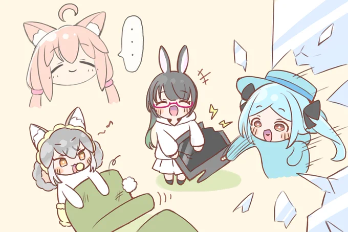 Q.ひなたちゃんが欠席の場合どうなる?
A.ひなたちゃんの家(仮)が破壊される
 #ガチ人間卍
#しまはいあーと #たみーあーと #イオリの森美術館 #ルーブルひなた https://t.co/3CXSQJoayO