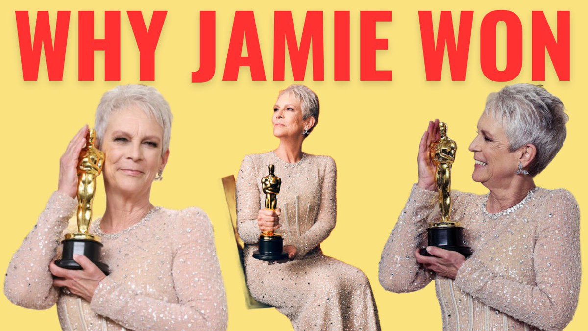 FilmAtFifty's tweet photo. 📽NEW VIDEO!📽

A month since the 95th Oscars, I explore the many reasons why Jamie Lee Curtis won Best Supporting Actress. Enjoy! 

https://t.co/xAUAOhtM8j https://t.co/zSdsJm6CQH