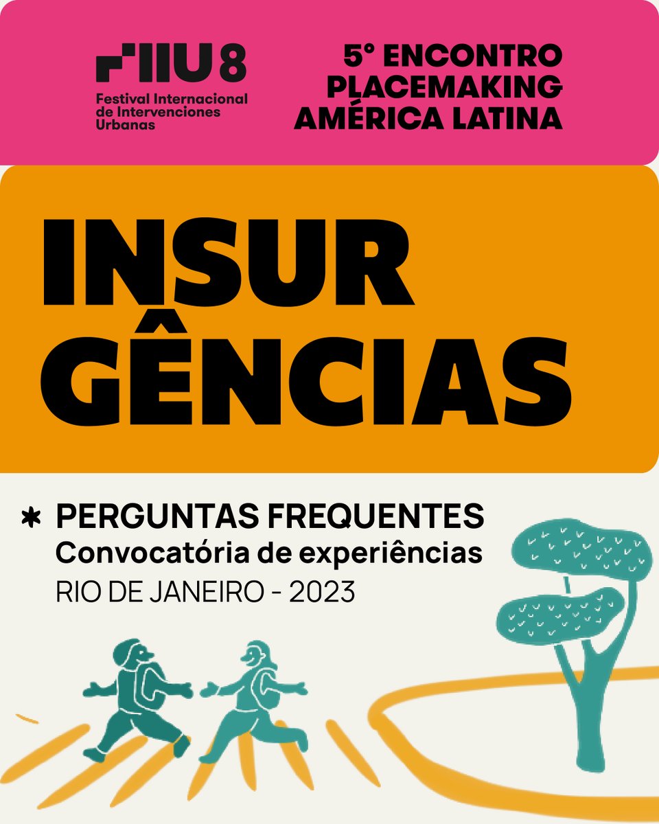 Você tem dúvidas sobre o edital "Insurgências - experiências em espaços públicos, Rio 2023"? 🤔
Não te preocupes! Aqui resolvemos algumas. 💁‍♀️📝
Si ten mais, só manda mensagem.